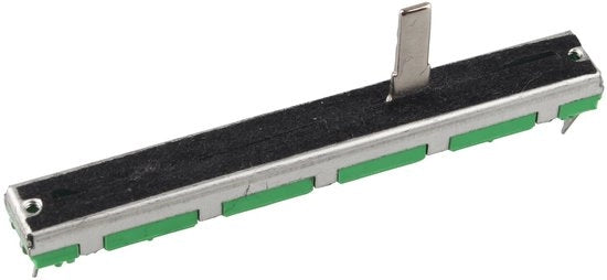 Potenziometro 75mm 10K - Doppio Contatto - Slittone - Fader - Resistenza B10 - Alta Qualità