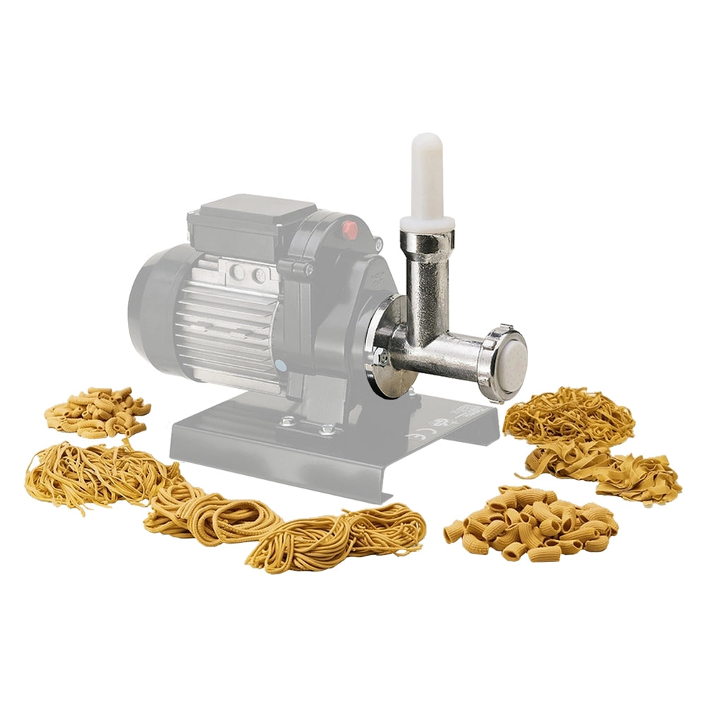 Torchio per pasta con 12 trafile in alluminio