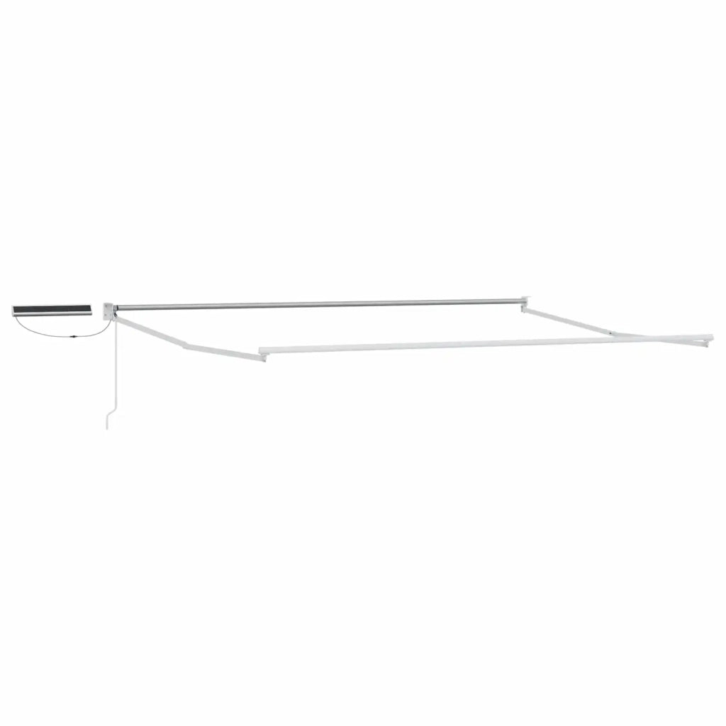 Tettuccio Elettrico Retrattile Verde e Bianco 4,5 × 3 m 3420005