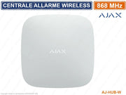 CENTRALE DI ALLARME WIRELESS AJAX AJ-HUB-W LAN WIFI GPRS GSM APP MOBILE SMART HOME