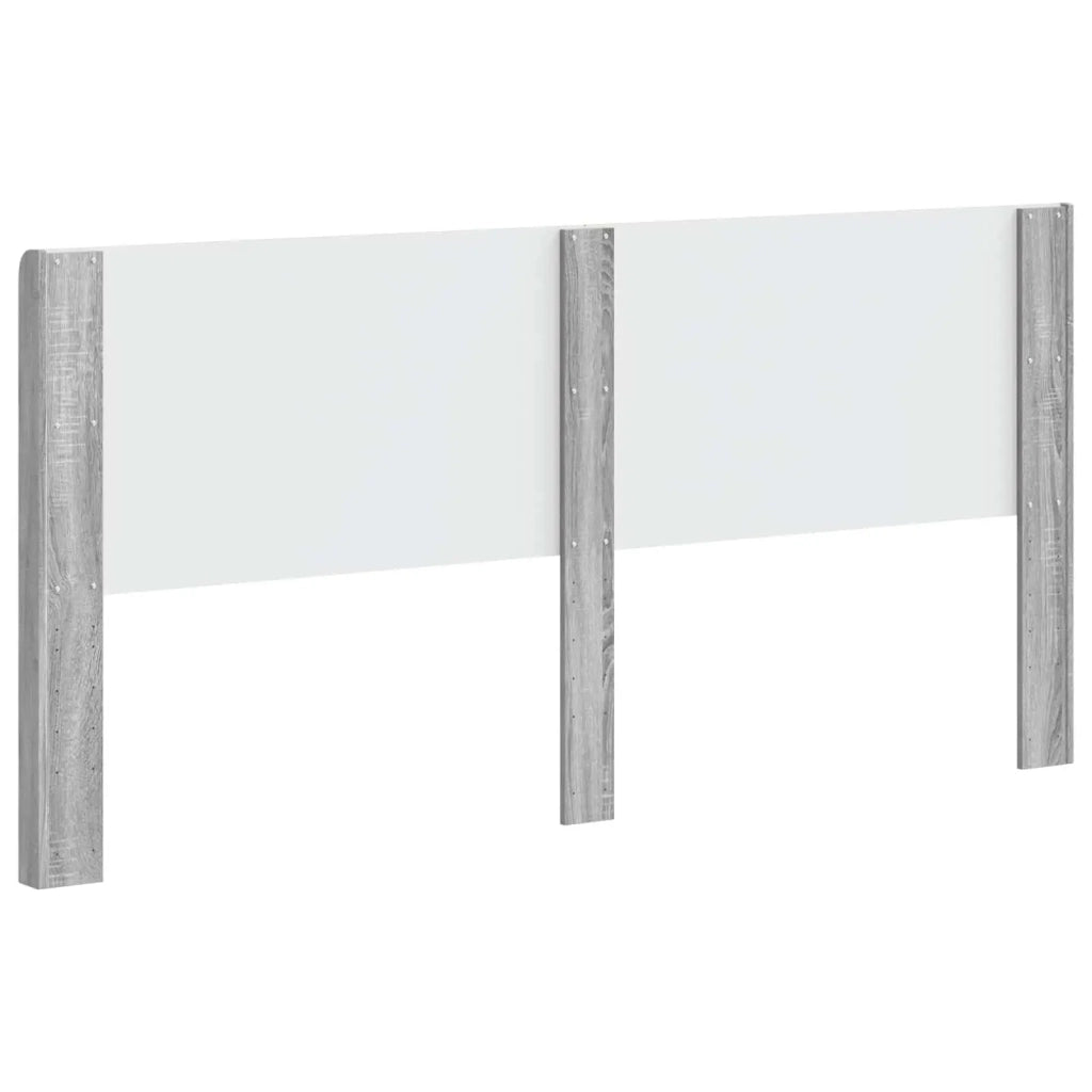 Testiera Letto Sonoma grigio Legno ingegnerizzato 889551
