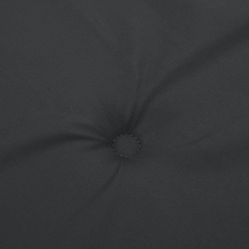 Cuscino per Panca-Cuscini per panchina Nero 100x50x4 cm in Tessuto Oxford