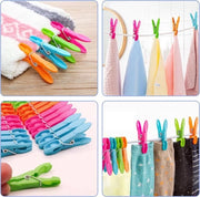 Set di 150 taglieri per asciugare, taglieri per asciugare in plastica, clip per asciugamano senza stampa, taglieri per asciugare impermeabili, taglieri per asciugare con presa forte, asciugamani, abbigliamento, calze, asciugamani