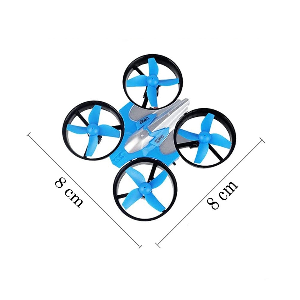 Trade Shop - Mini Drone Quadricottero Telecomandato Con Dita Mano Luci Led Rgb Gioco Bambini -