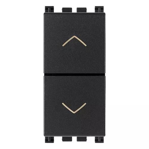 VIMAR ARKE - DUE PULSANTI INTERBLOCCATI NO+NO 10A GRIGIO