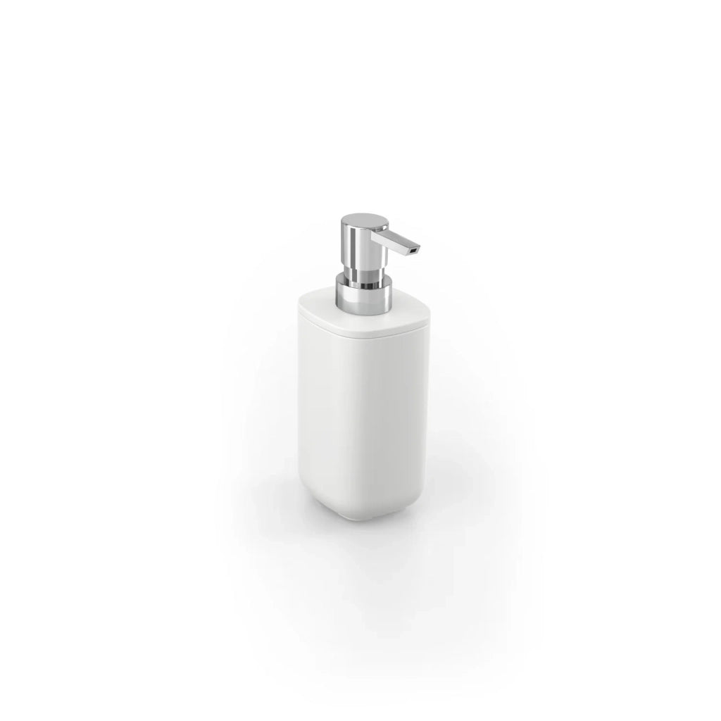 Dispenser Sapone da Appoggio Bianco in Resine Termoplastiche Mod. Pod