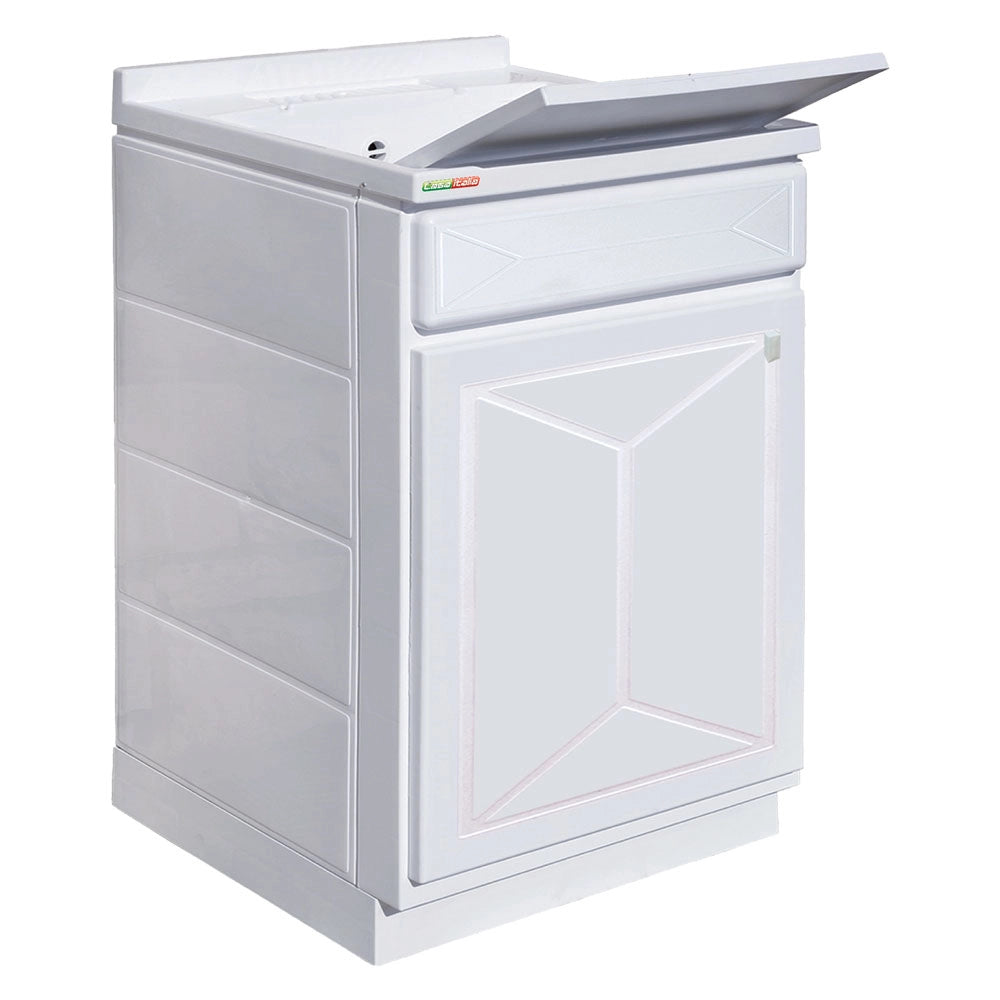 1pz mobile lavatoio anta singola cm 45 x 50 x h.87 cod:ferx.2081760nlm