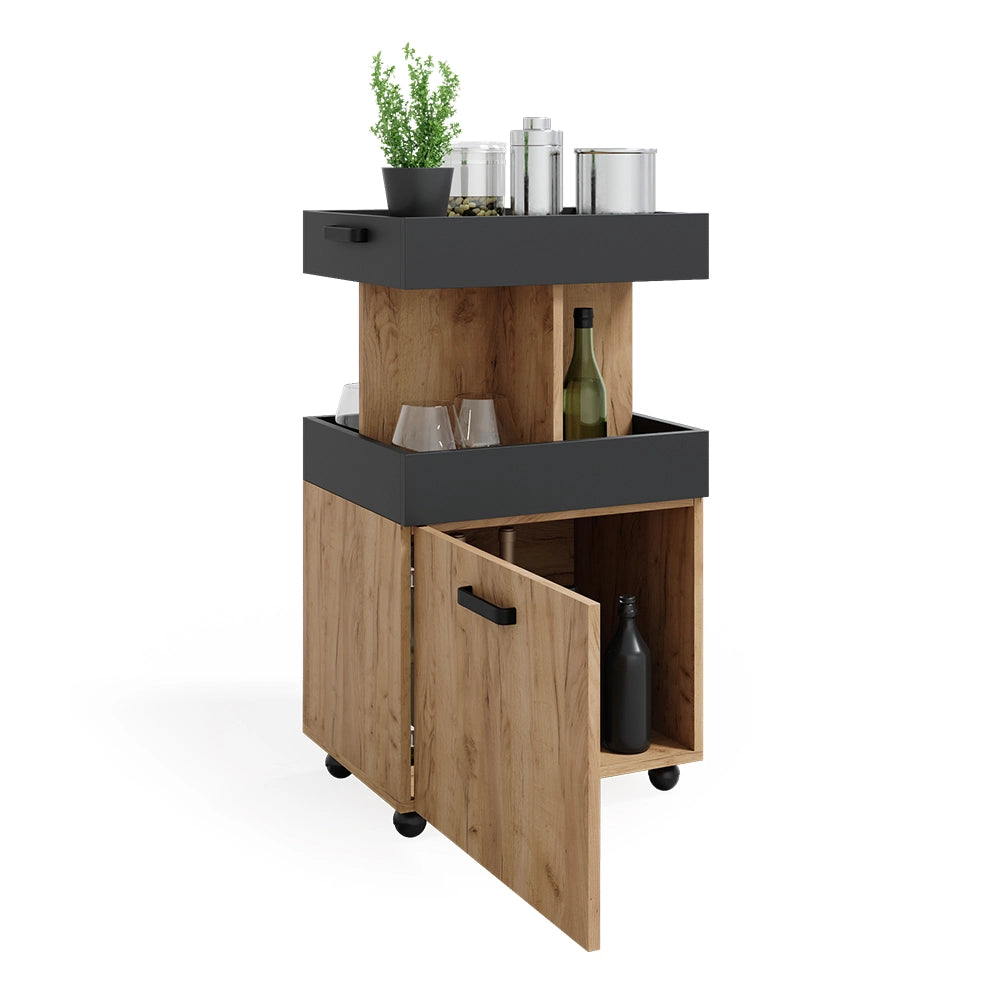 Vicco carrello cucina Quercia dorata 50 x 88.6 cm