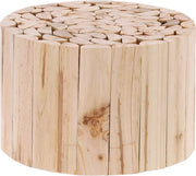 Supporto per piante in legno - 30 cm - fino a 65 kg - rotondo - supporto per piante