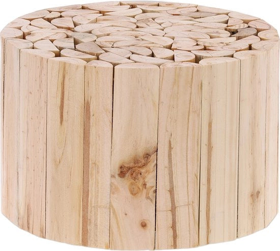 Supporto per piante in legno - 30 cm - fino a 65 kg - rotondo - supporto per piante