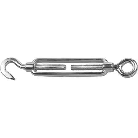 TENDITORE AD OCCHIO E GANCIO 20 mm