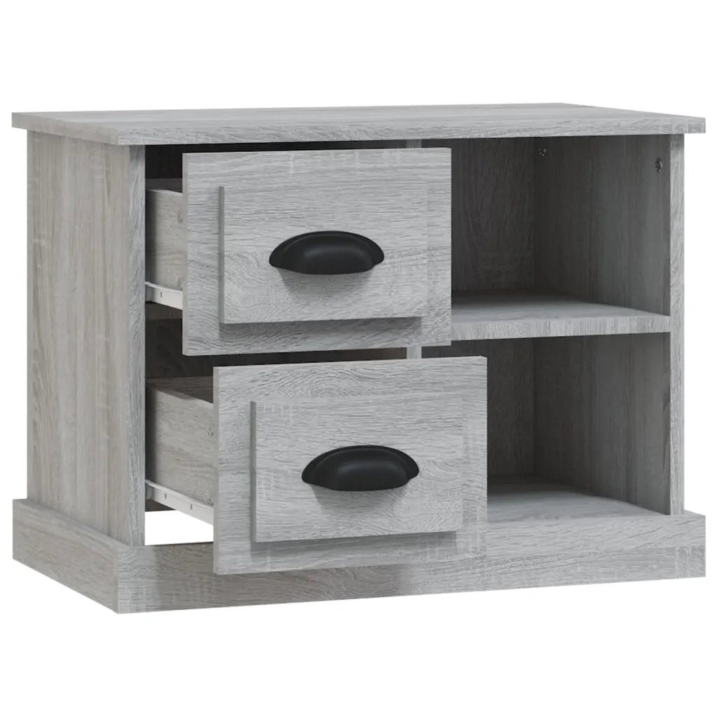 Comodino | Armadio da Notte | Mobiletto da notte Grigio Sonoma 60x35,5x45 cm