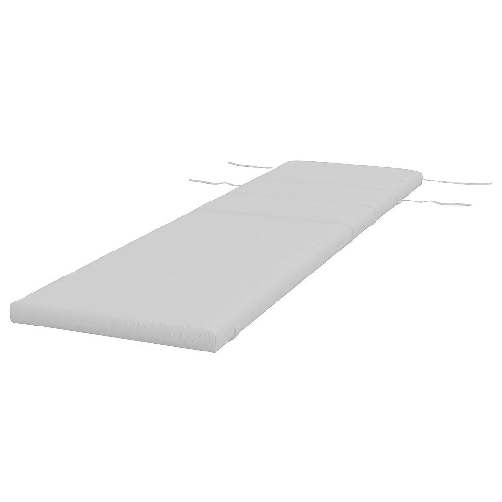 Cuscino per Lettino Prendisole ¨C Xylo ¨C Tessuto Grigio Chiaro con Lacci
