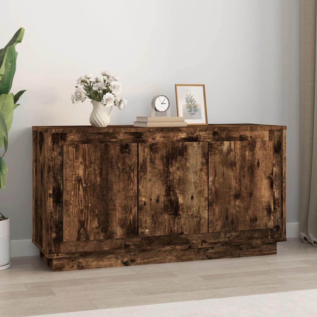 Buffet credenza cassettiera armadio mobile contenitore organizer per cucina soggiorno salotto 102 x 35 x 55 cm legno ingegnerizzato marrone 02_0030848