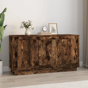 Buffet credenza cassettiera armadio mobile contenitore organizer per cucina soggiorno salotto 102 x 35 x 55 cm legno ingegnerizzato marrone 02_0030848