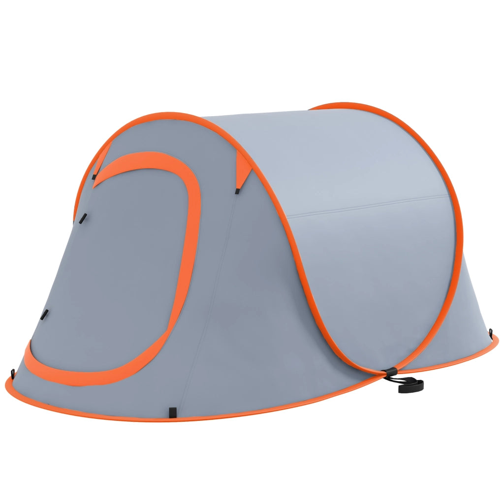 Tenda da Giardino Pop Up Impermeabile ¨C Minimal ¨C Grigio 245x148x105 cm