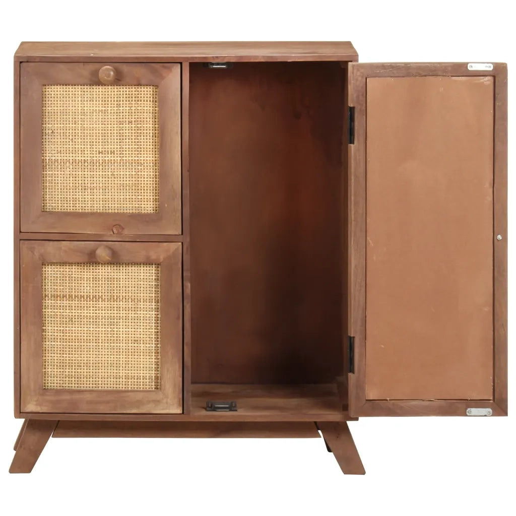 Credenza 60x35x75 cm in Legno Massello di Mango 323596