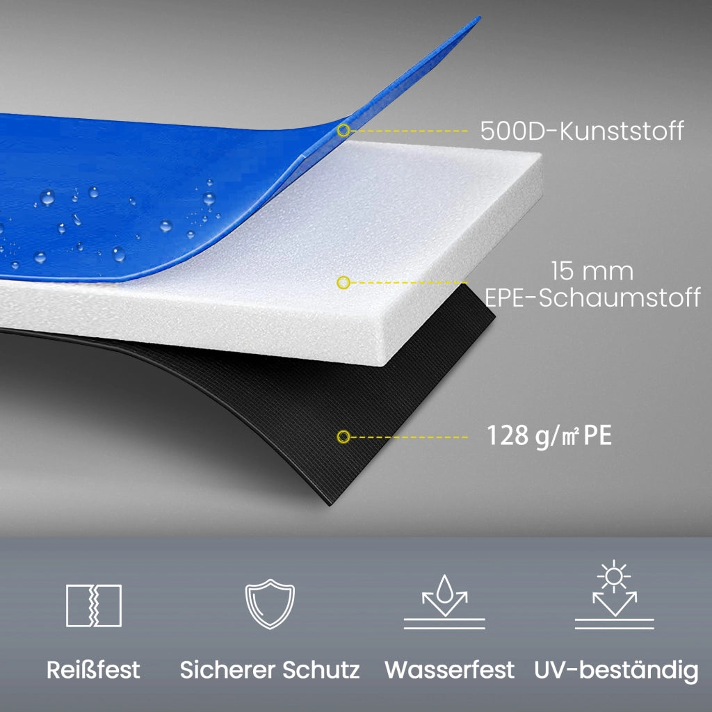 Copriraccordo per Trampolino ¨C Minimal ¨C Blu, ?366 cm