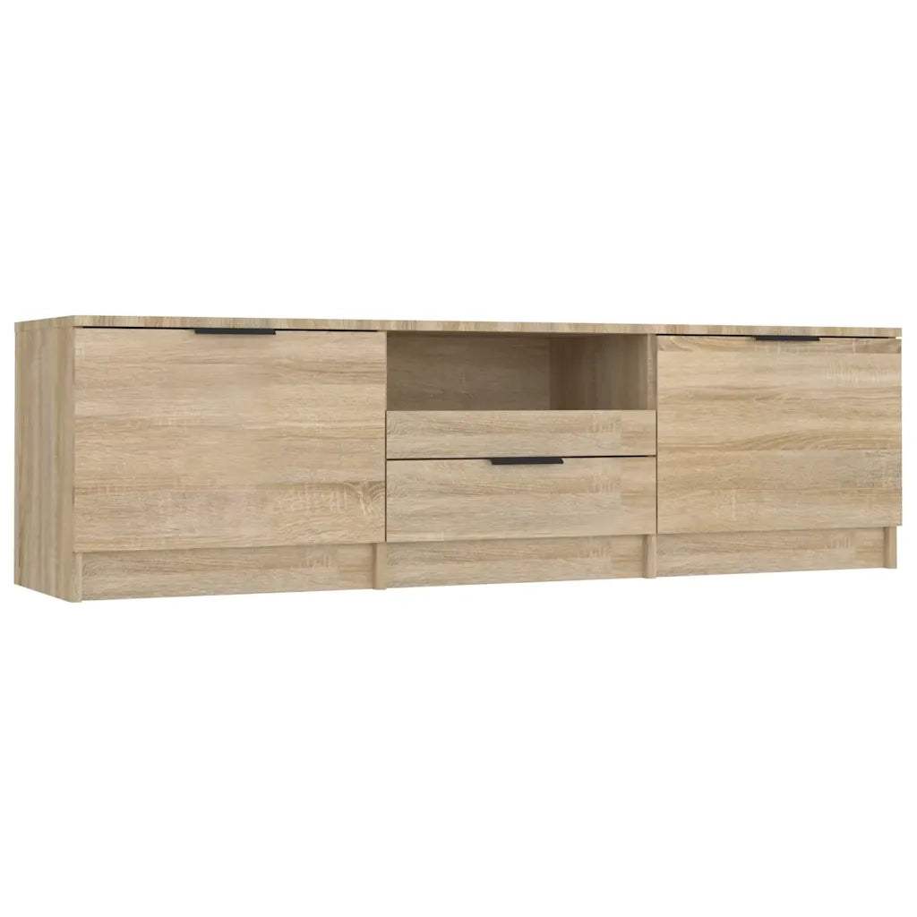 Mobile TV Rovere Sonoma 140x35x40 cm Legno ingegnerizzato 811451