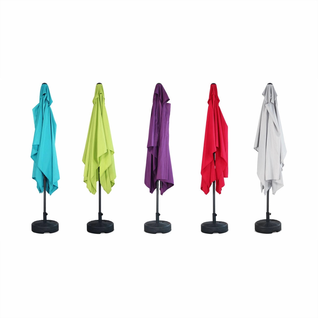 Ombrellone rettangolare, 2x3m, rosso