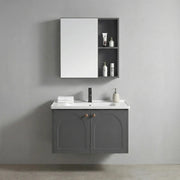 Set Di Mobili Da Bagno Con Lavabo Denver 60cm Grey