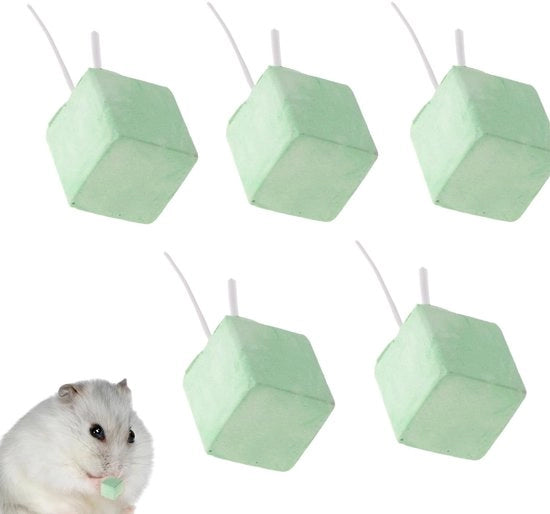 5 Stuks Minerale Tandslijpstenen per Piccoli Animali di Compagnia