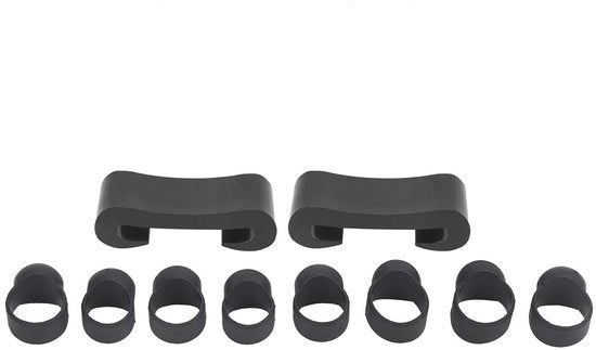 Coprimozza per Batteria - 8 pezzi Coprimozza per Bastoncino - Accessori per Strumenti a Percussione - Silice/Plastica - Esperienza di Gioco Piacevole