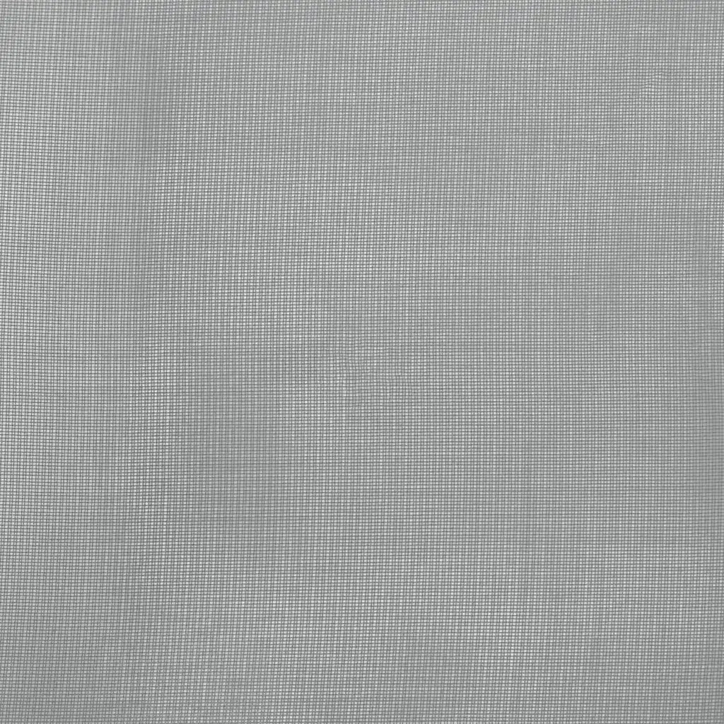 Tende in Voile con Tasche per Aste 2 pz Grigio Scuro
