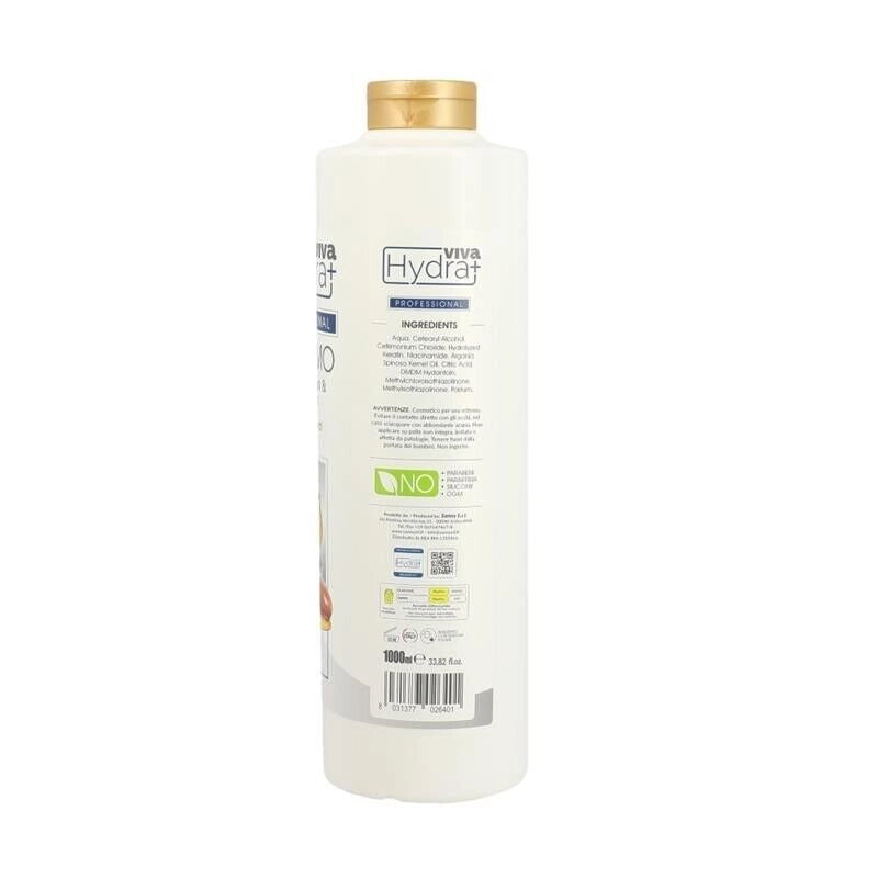 HYDRA VIVA+ BALSAMO PROFESSIONALE IN FORMATO DA 1 LT ALL'ARGAN E KERATINA