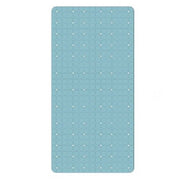 Trade Shop - Tappeto Tappetino In Pvc Antiscivolo Vasca Da Bagno Doccia 68x36cm 79754 Azzurro -