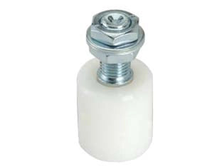 OLIVA PER CANCELLO IN NYLON BIANCO ART.450- - ø mm.30x40h. - 4 pezzi COMBI