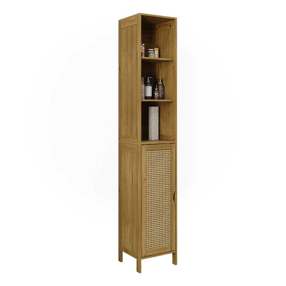 Vicco Mobiletto da bagno Bambù 30 x 170 cm