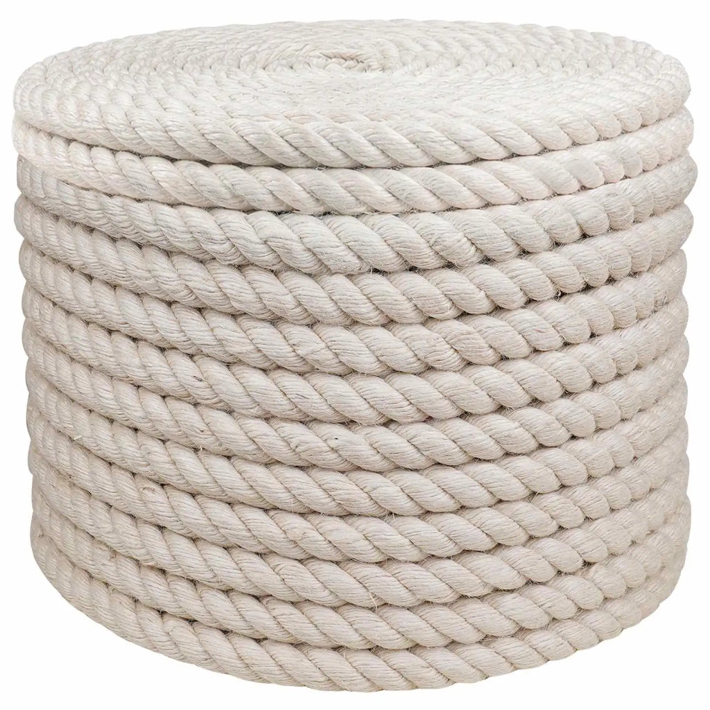 Corda | Fune di Juta 20 Bianco 100% juta Tossa