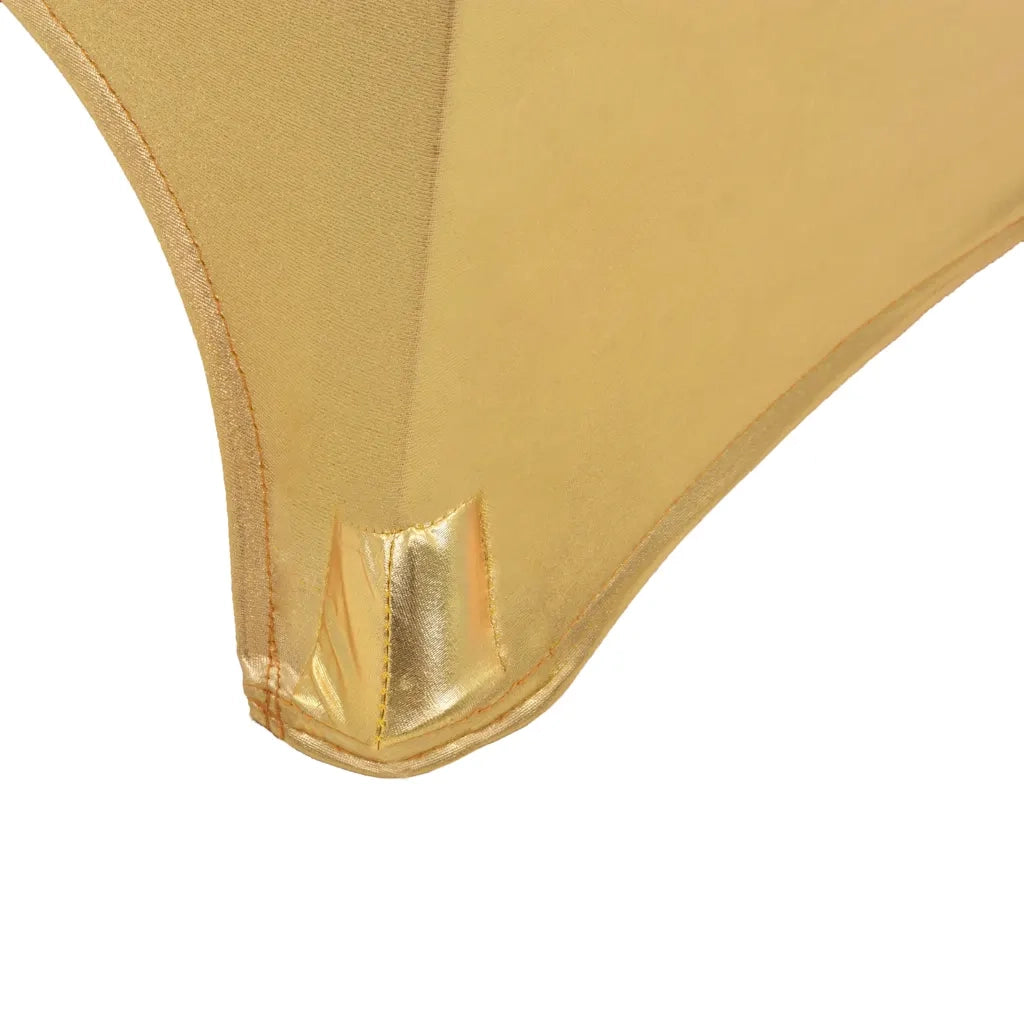 Copertura Elastica per Tavolo 2 pz 60 cm Oro 133560