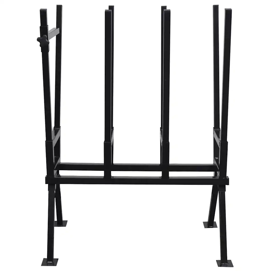 Cavalletto Verniciato a Polvere Nero per Segare Legno CFW6812978