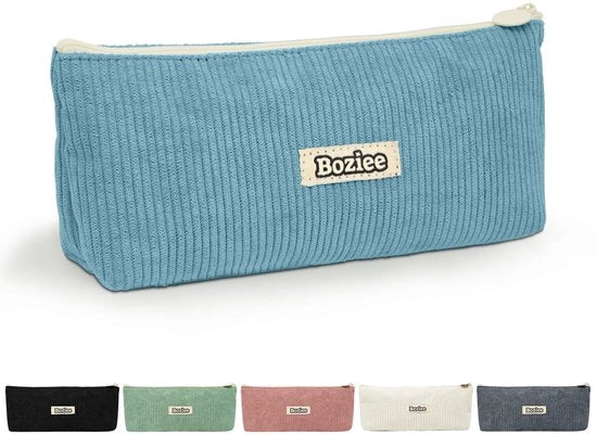 Etui per ragazze, etui per adolescenti, etui per la scuola, etui per ufficio (blu)