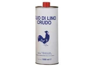 OLIO DI LINO CRUDO- - lt.1 - 6 pezzi