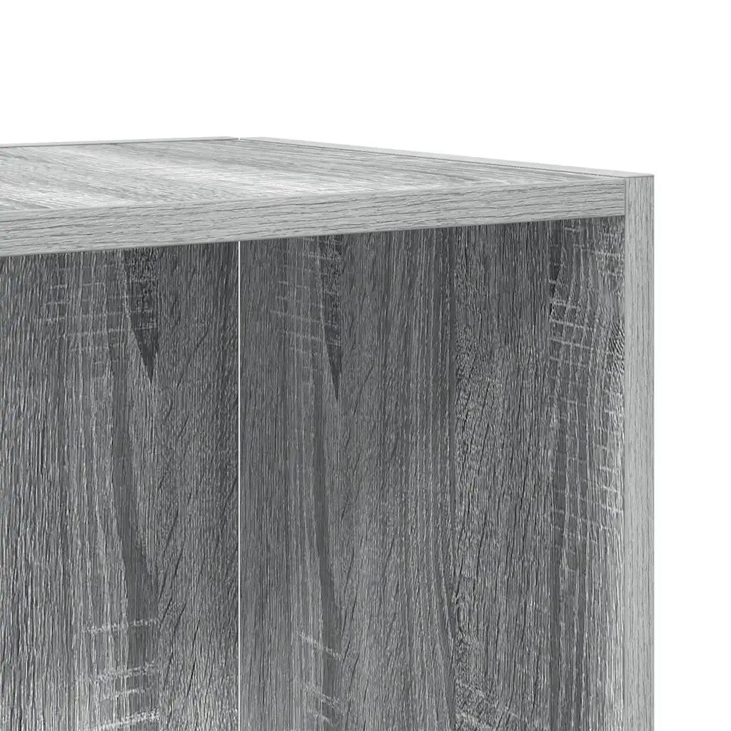 Tavolino salotto | Tavolino da caff¨¨ | Tavolino da Soggiorno Grigio Sonoma 33x33x34,5 cm Legno Multistrato