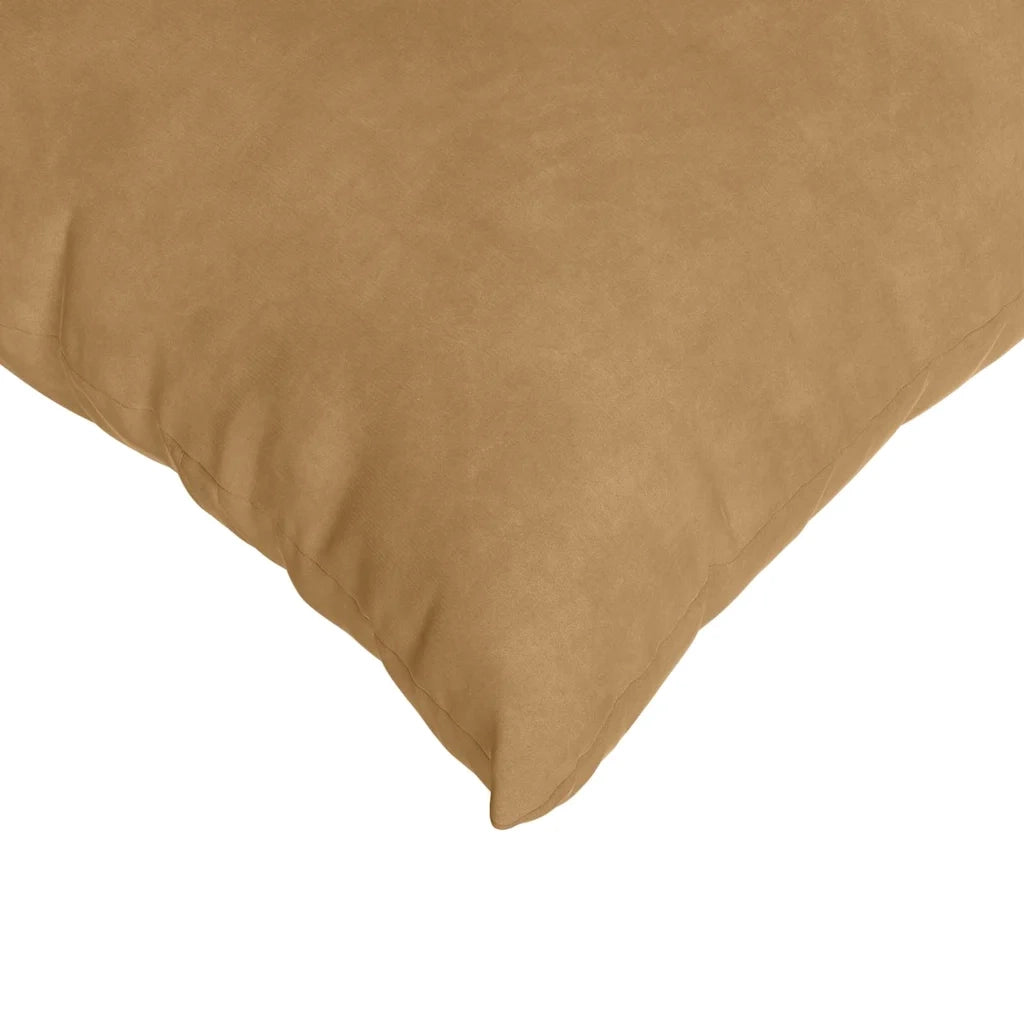 Cuscini da Divano 2 pcs Marrone 50 x 50 cm Tessuto in Cords 42013979