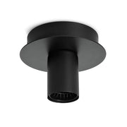 Plafoniera Contemporanea Up And Down Metallo Nero 1 Luce E27