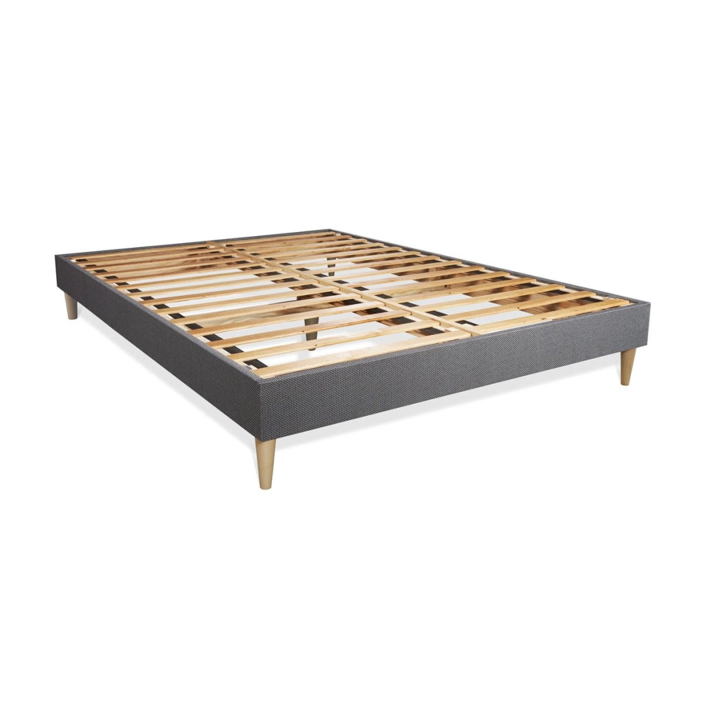 Pacchetto letto completo - Materasso 160x200cm + Box spring con doghe (kit) + 2 cuscini + Piumino - Actimemo Tech