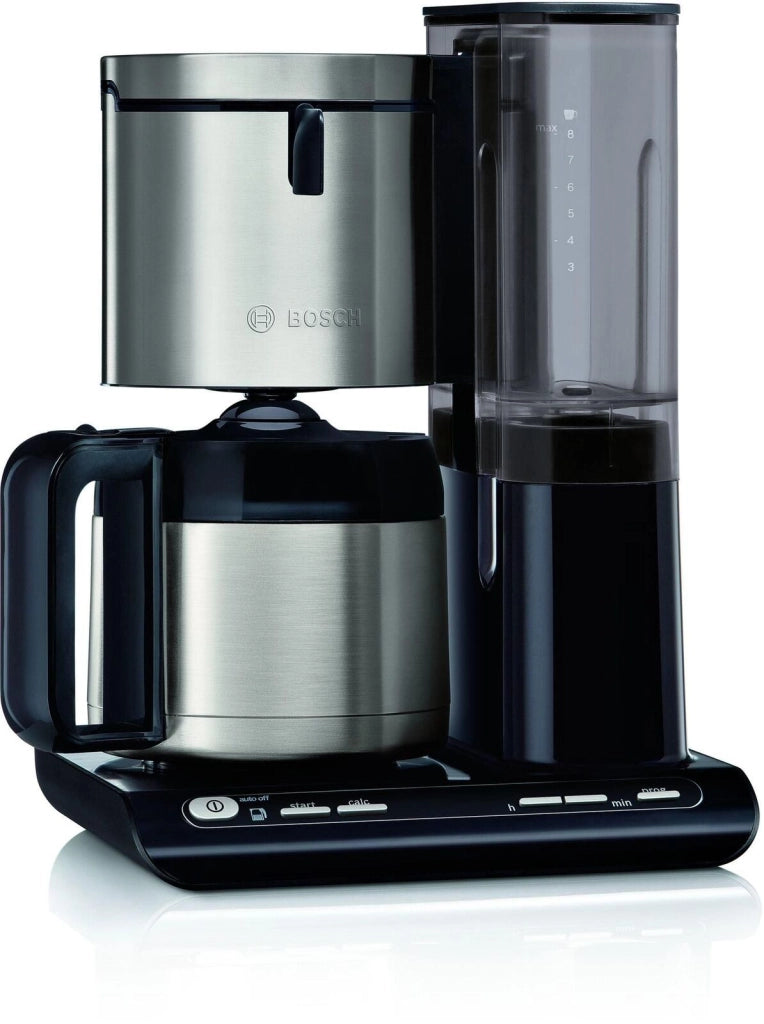 Bosch TKA8A683 Styline Macchina da caffe' con Filtro Caraffa Termica 1,1 L 8 tazze 1100 W colore Nero