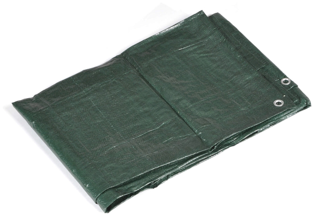 Telone Impermeabile con Occhielli 3x3m in Polietilene Verde