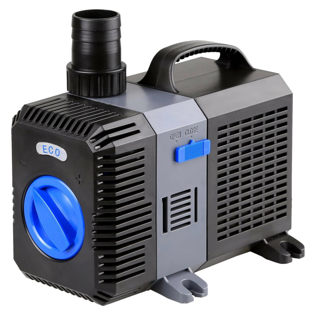 Pompa per acqua da laghetto ecologica con filtro per filtrazione del ruscello 5000 litri all'ora 30 watt koi 16_0002061