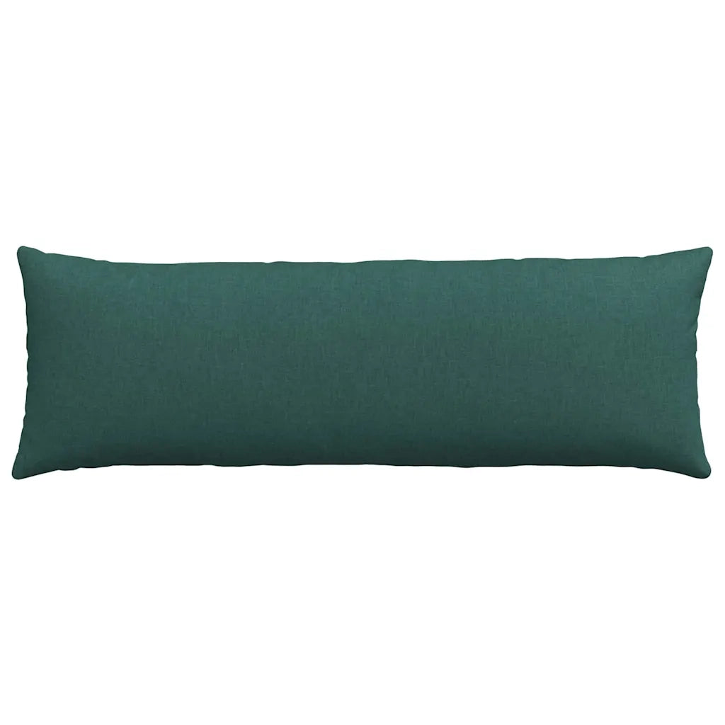 Cuscini da Divano 2 pcs Verde Scuro 120 x 40 cm Tessuto 42013787