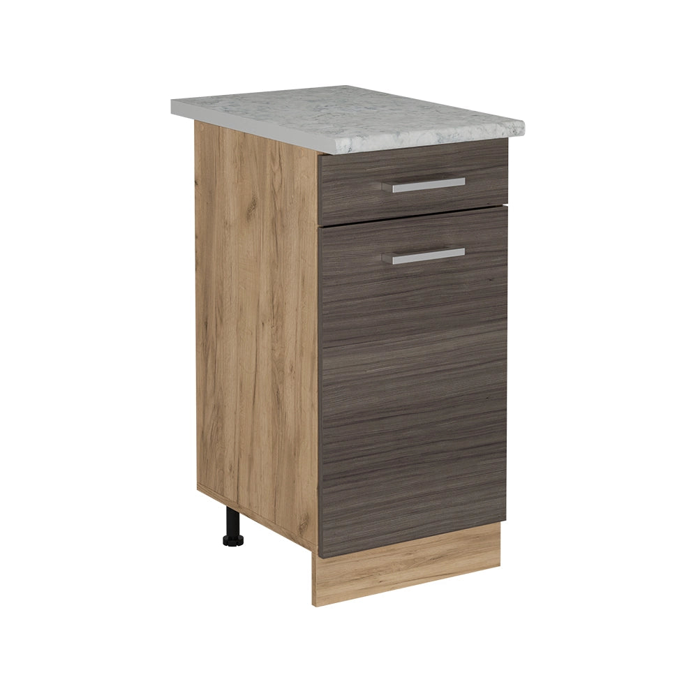 Vicco Mobiletto base per cucina Grigio nobile 40 cm PL Marmo