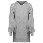 Felpa coperta KINN Grigio L Cotone 4100892