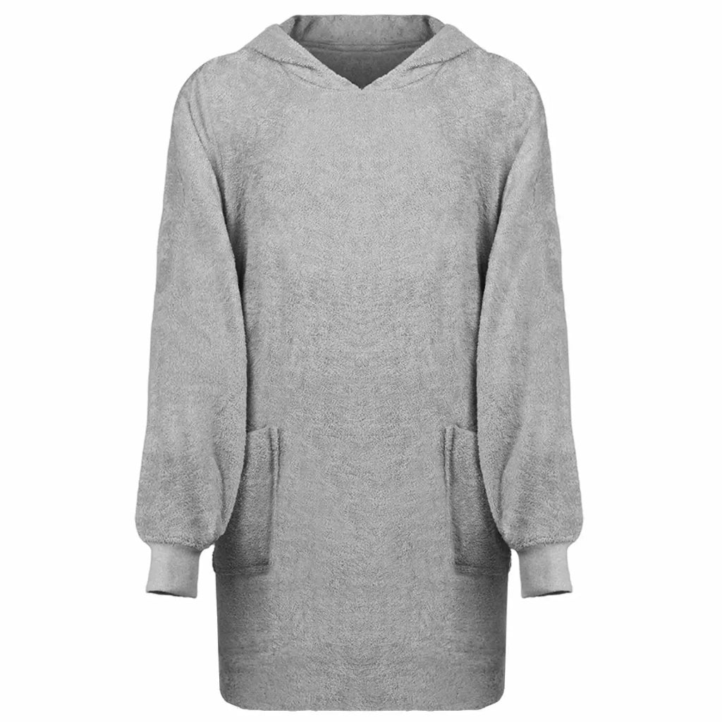 Felpa coperta KINN Grigio L Cotone 4100892