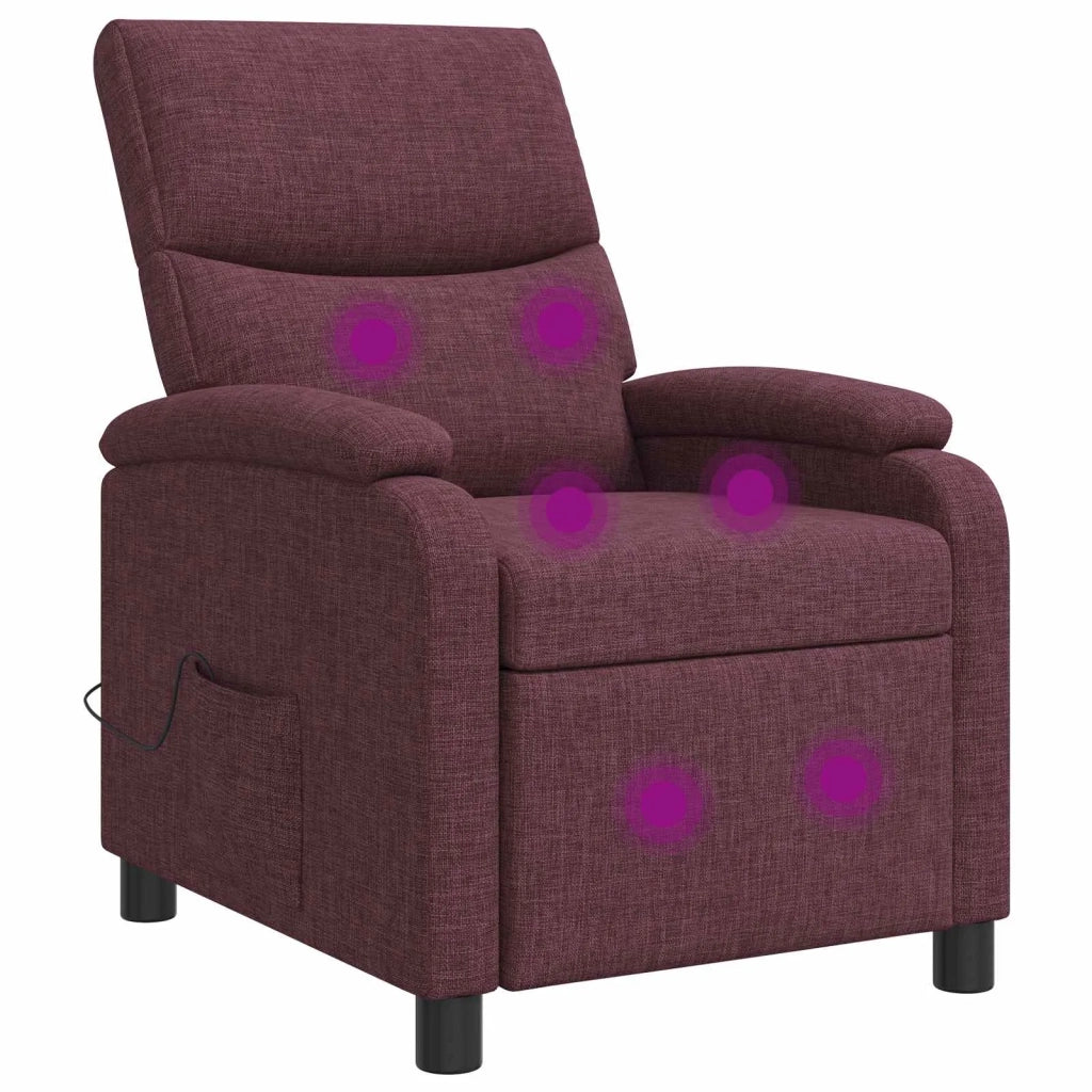 Poltrona Massaggiante Viola Tessuto 42035020