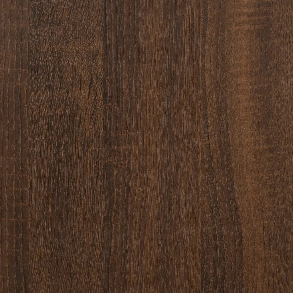 Tavolino-Tavolino da soggiorno-Tavolo Rovere Marrone 35x30x60 cm in Legno Multistrato
